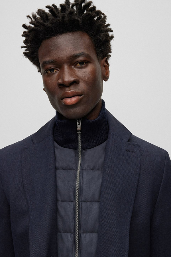 ΠΑΛΤΟ BOSS - 404 ΜΠΛΕ